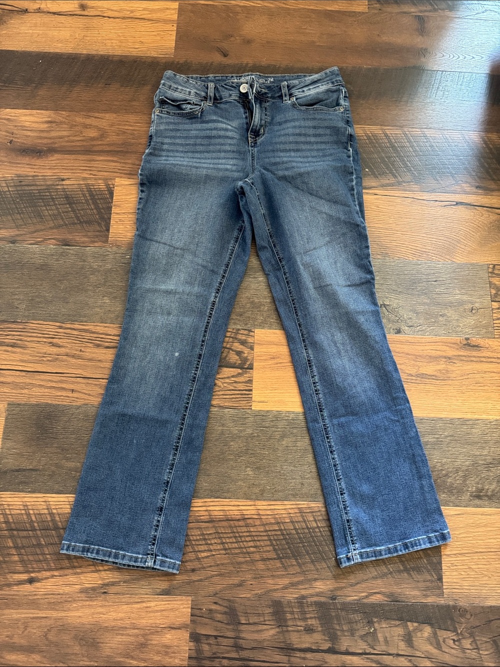 Maurices Dark Blue Boot Cut Jeans